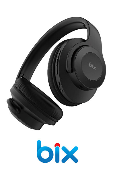 Bix Soundcraft BH2 Bluetooth 5.3 Kulaküstü Kulaklık, Hoparlör Modlu, 40mm Sür...
