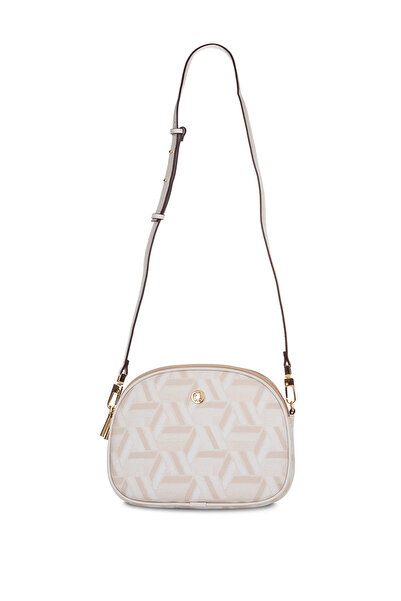 U.S. Polo Assn. Γυναικεία Τσάντα Χιαστί Ταχυδρόμου Κρεμ US26113 – Καθημερινό ...