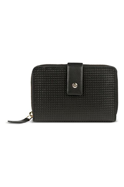BUGATTI Noemi Geldbörse RFID-Schutz Leder 14 cm