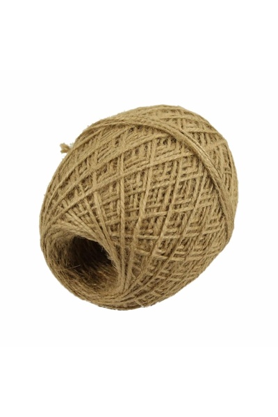 FOXMAG24 Σπάγκος γιούτας 400 γραμμάρια, νήμα 1.5 χιλιοστά, και