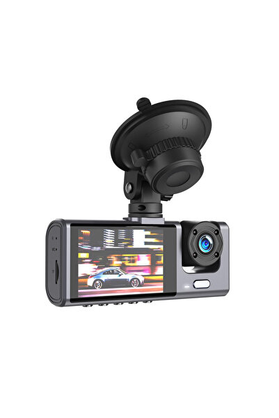 AUDIOX Κάμερα βίντεο αυτοκινήτου, XO (XJ03), Διπλή, Εμπρός+Πίσω, HD 1080, Μαύρο