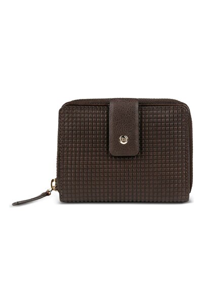 BUGATTI Noemi Geldbörse RFID-Schutz Leder 12 cm