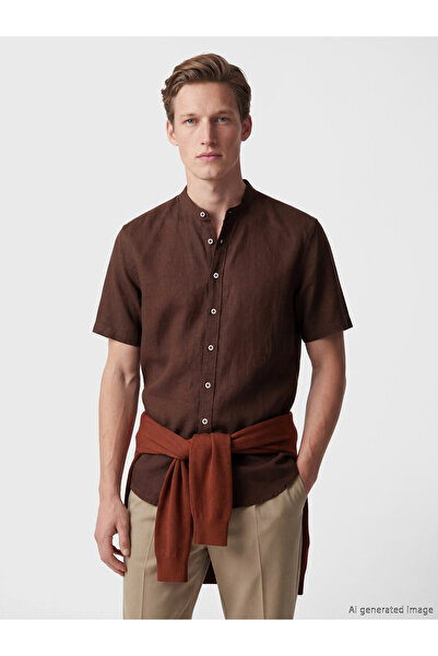 LC Waikiki Regular Fit Linen Blend Men's Shirt