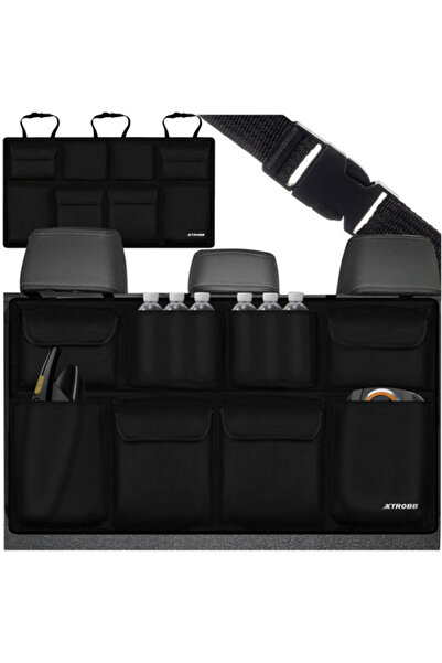 Selgot Organizator pentru scaun auto cu 8 buzunare, prindere pe spătar, curel...