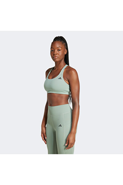 adidas Pwi Ribbed Kadın Yeşil Bra