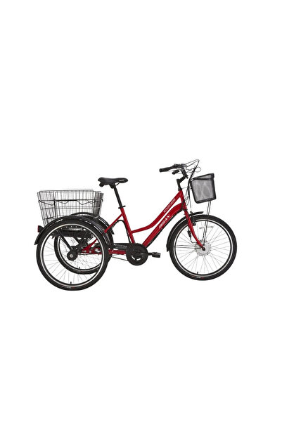Bisan E-PORTER L ÜÇ TEKERLİ ELEKTRİKLİ BİSİKLET 44CM V 24 JANT NEX.3 VİTES BA...