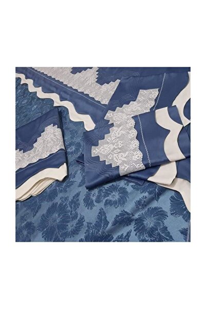 AZRA ÇEYİZ Handcrafted Lace Pique Set