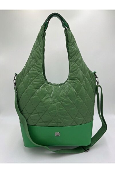 FEMME Γυναικεία τσάντα ώμου και χιαστί Dolly Quilted Green – Κομψό σχέδιο με ...