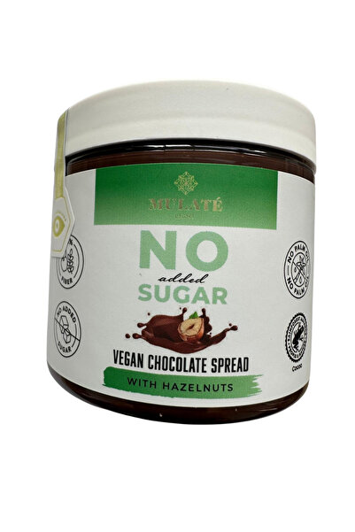 Biovicta Βίγκαν Κρέμα Μουλάτ σοκολάτα με φουντούκια, χωρίς ζάχαρη, 230γρ.