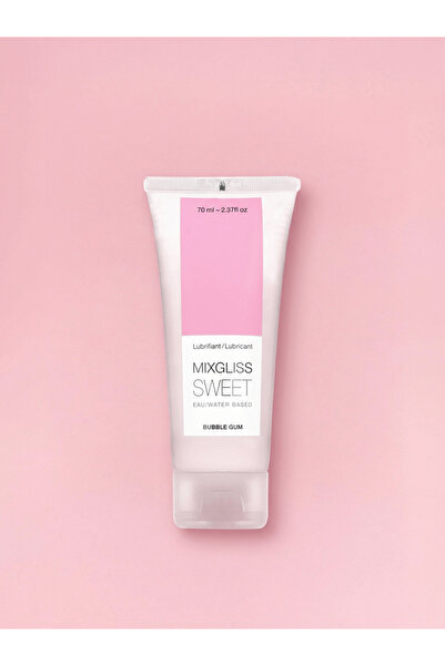 MIXGLISS Water-Based Lubricant with Flavors, 70ml - Bubblegum