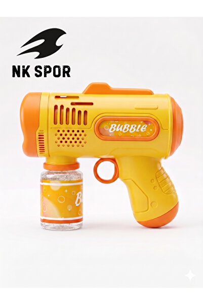 nkspor NK Spor Bubble Gun Köpük Makinesi - Balon Suyu Hediyeli Otomatik Oyunc...