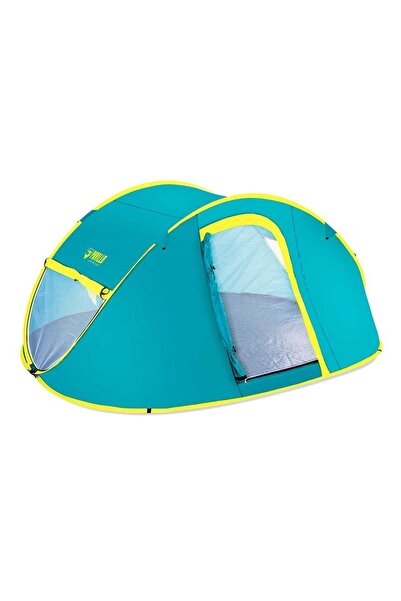 BESTWAY Pratik 4 Kişilik Otomatik Kamp Çadırı, Kolay Kurulum, 210x240cm, Daya...