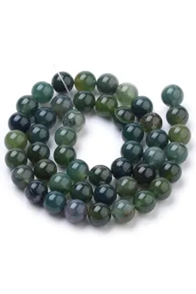 GemSale Mărgele agat de mușchi 6mm 37cm~58buc
