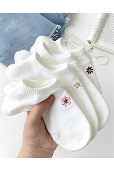 trampler Γυναικείες κάλτσες 5 ζευγαριών Ultra Freshness Star Flower Rabbit Fi...