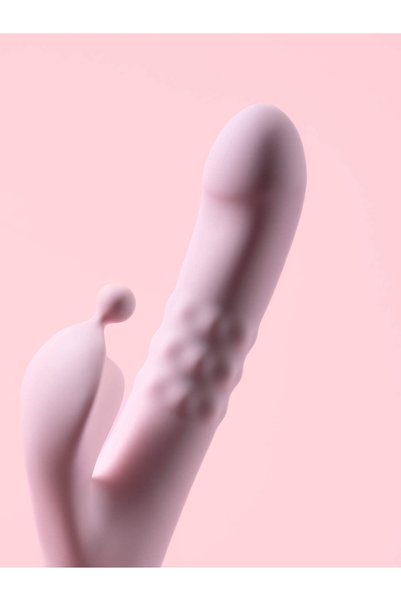 OEM Elizabeth – Vibrator 3-în-1 Telescopic cu Expansiune - Roz