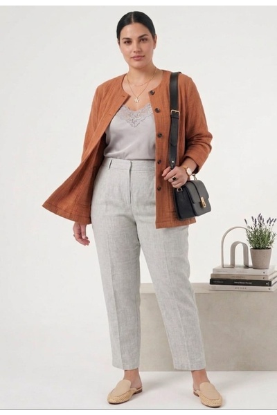 MAXLEVEL MODA Ζακέτα μεγάλου μεγέθους