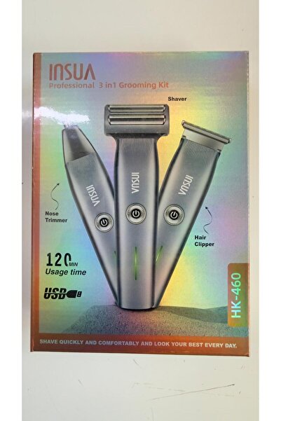Insua HK-460 3 Başlıklı tıraş makinesi