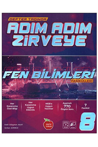 Newton Yayınları 8.Sınıf Adım Adım Zirveye Fen Bilimleri Etkinlikli Fasikülleri