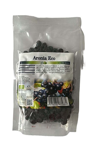 Biovicta Μούρα Αρόνια γλυκασμένα με χυμό μήλου, ΒΙΟ 150γρ