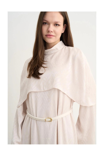 Line By Touches Perry Cape Dress