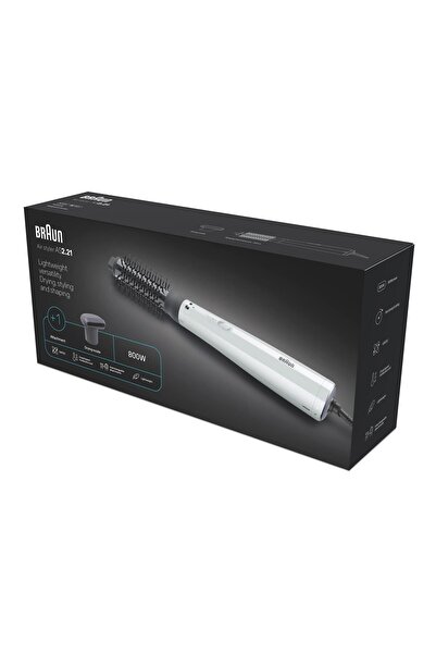 Braun BRAS221E Air Styler AS2.21 IONTEC Saç Kurutma Makinesi ve Şekillendirici, 2 Başlıklı