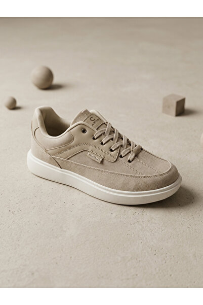 Elit Ανδρικά αθλητικά παπούτσια Carrano 499 Beige Linen Ultra Light