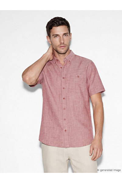 LC Waikiki Regular Fit Linen Blend Men's Shirt