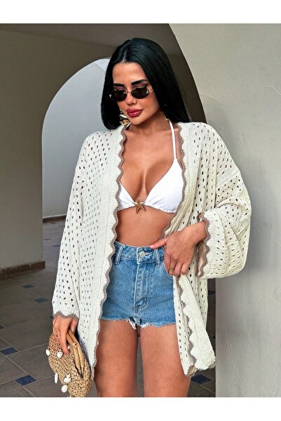 Jinx Wear Fashion Γυναικείο κιμονό μπουφάν για καλοκαιρινές διακοπές στην παρ...