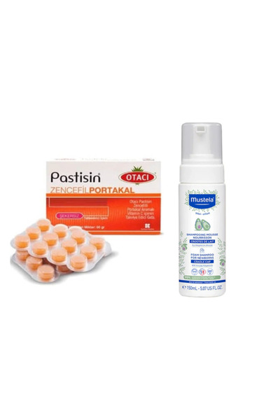 Otacı Pastisin Ginger Orange 24 Pieces + Newborn Foam Shampoo 150 ml