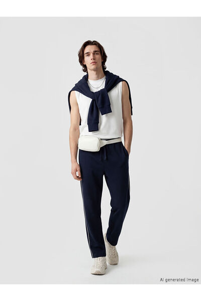 LC Waikiki Özmarka New Season Men's Sweatpants with Elastic Waistband