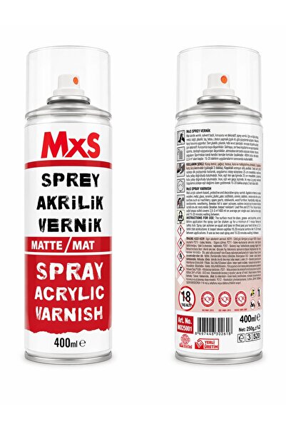 MxS MAT VERNİK SPREY 400ML