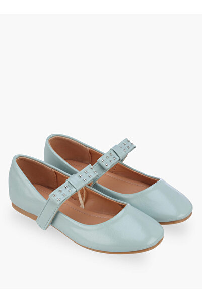 Flora Bella by Shoexpress Girls Hook & Loop Ballerina Shoes