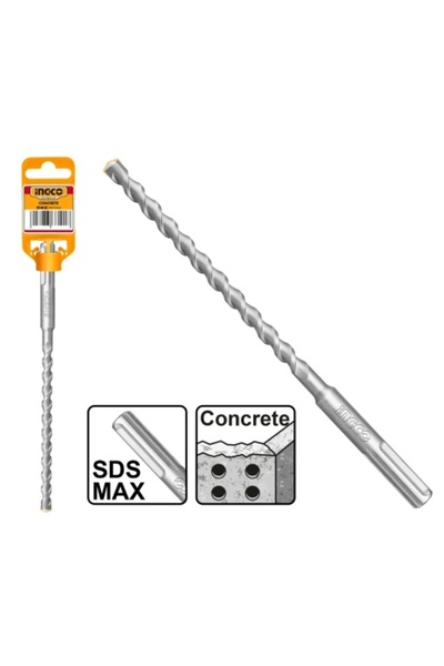 Ingco Τρυπάνι Σκυροδέματος SDS MAX 30 x 540 χιλ. DBH 1243005