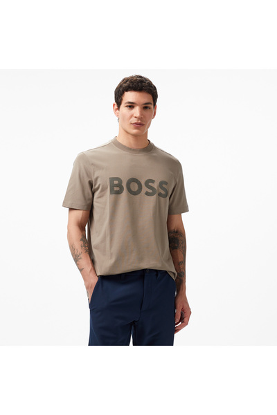 BOSS Erkek Yeşil T-Shirt