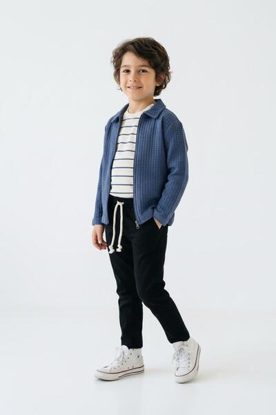 MiaBaby Cardigan, Trousers, T-Shirt 3-Piece Set