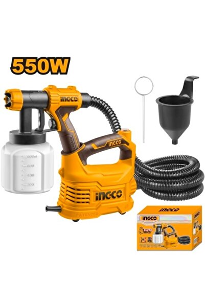 Ingco Ηλεκτρικό Πιστόλι Βαφής με Συμπιεστή 550 W SPG 5008