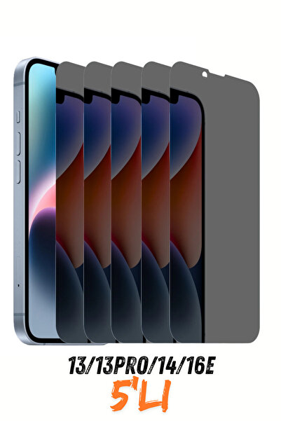 PSGT Iphone 13/13 Pro/14/16e Uyumlu Tam Kaplayan Hayalet Seramik Ekran Koruyu...