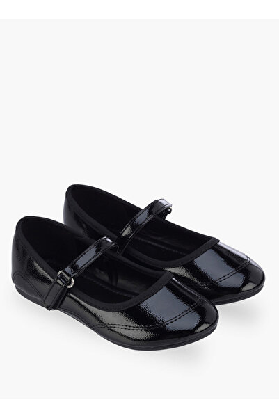 Flora Bella by Shoexpress Girls Hook & Loop Ballerina Shoes
