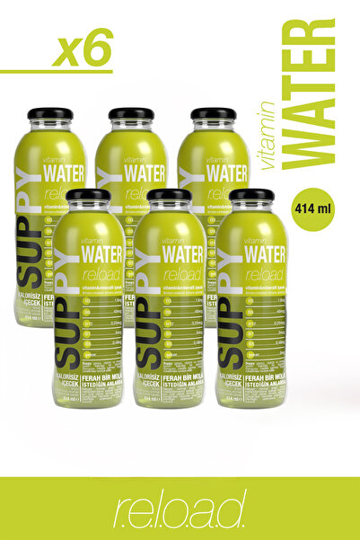 suppy Vitamin Water Reload 6 Adet414 ml