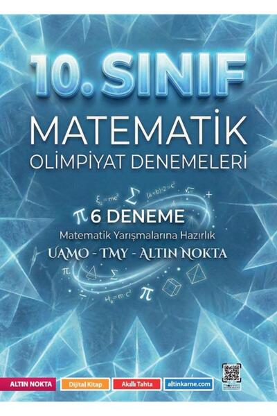 Altın Nokta Yayınevi Altın Nokta Yayınları 10. Sınıf Matematik Olimpiyat Dene...