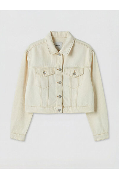 LC Waikiki Esvab • Modern & Distinctive Shirt Roba Collar Crop Women's Jean J...