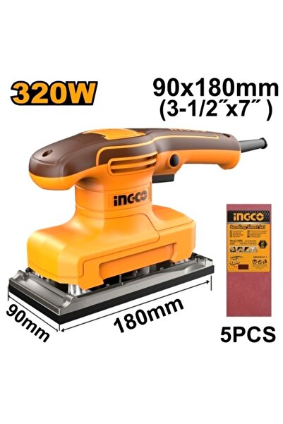 Ingco Βιομηχανικό Ηλεκτρικό Τριβείο 320 W 180 x 90 mm FS 3216
