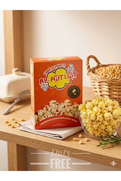 hijazigroup Al-Patlat Microwave Popcorn 200GR