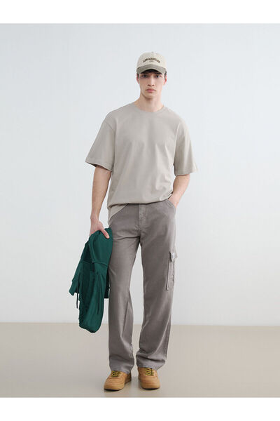 LC Waikiki Nevavm Standard Fit Men's Cargo Pants with a Difference