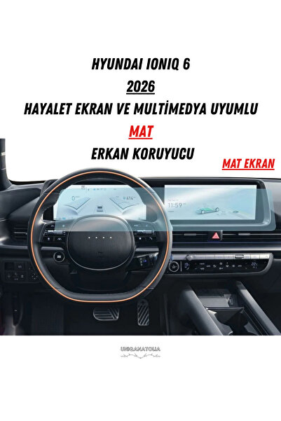 UniqAnatolia واقي شاشة متوافق مع شاشة هيونداي أيونيك 6 2026 جوست آند إنفوميشن...