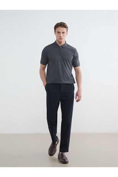 LC Waikiki Nevavm Regular Fit Men's Fabric Trousers with a Difference
