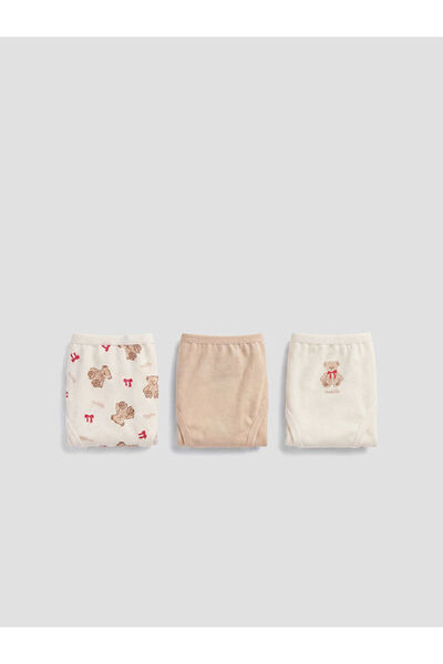 LC Waikiki Embroidered Girls' Slip Panties 3-Piece from Uzg Store for Style E...