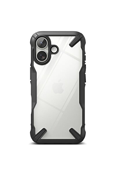 Ringke Husă Fusion X pentru iPhone 17, Negru, Protecție militară la cădere