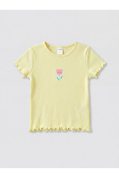 LC Waikiki Printed baby girl shorts set 2-piece
