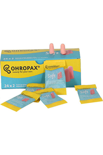 OHROPAX Μαλακές Ωτοασπίδες 48 τεμάχια σε ροζ χρώμα